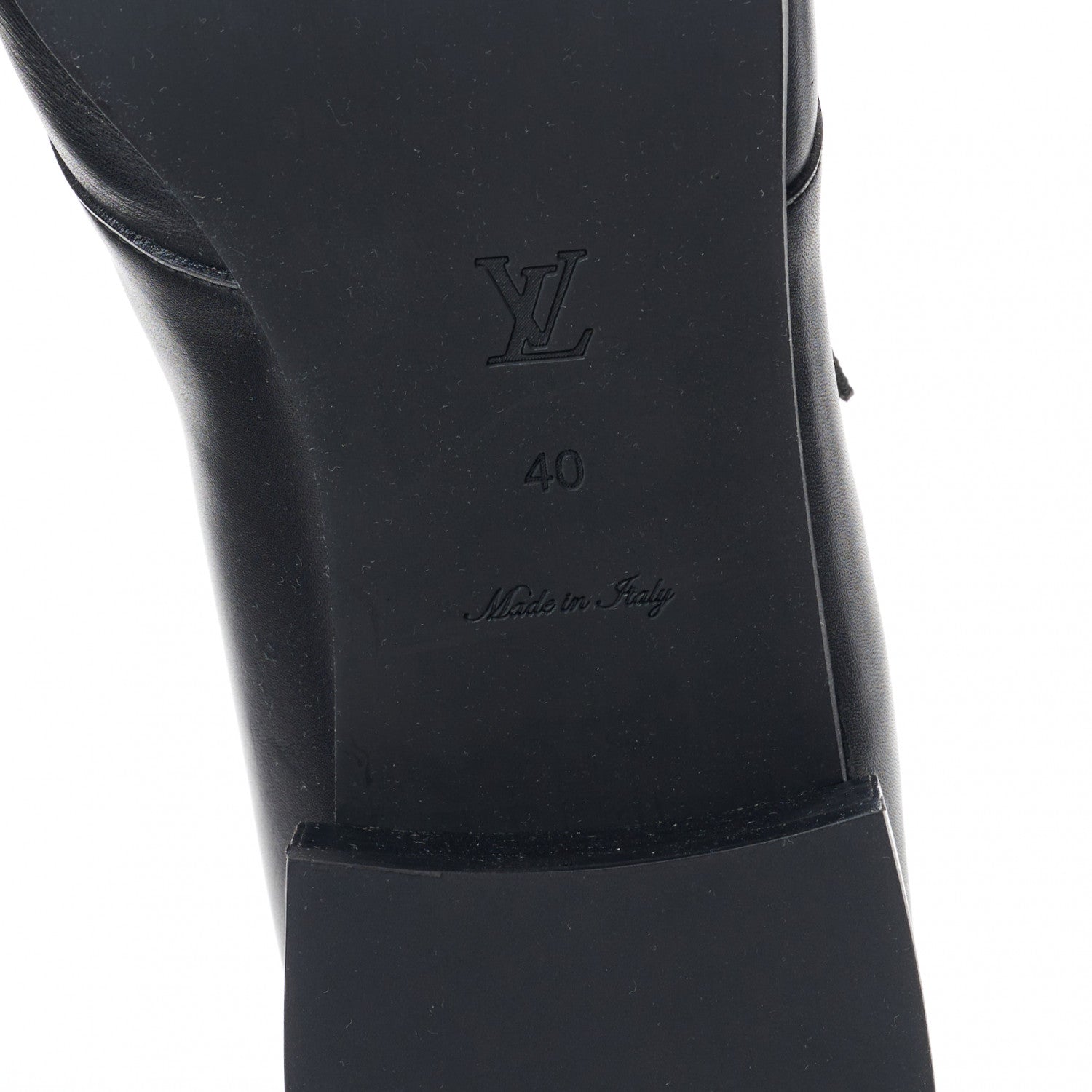 Louis Vuitton Calfskin Monogram Jumble Flat Ankle Boots 40 Black 6 of 8