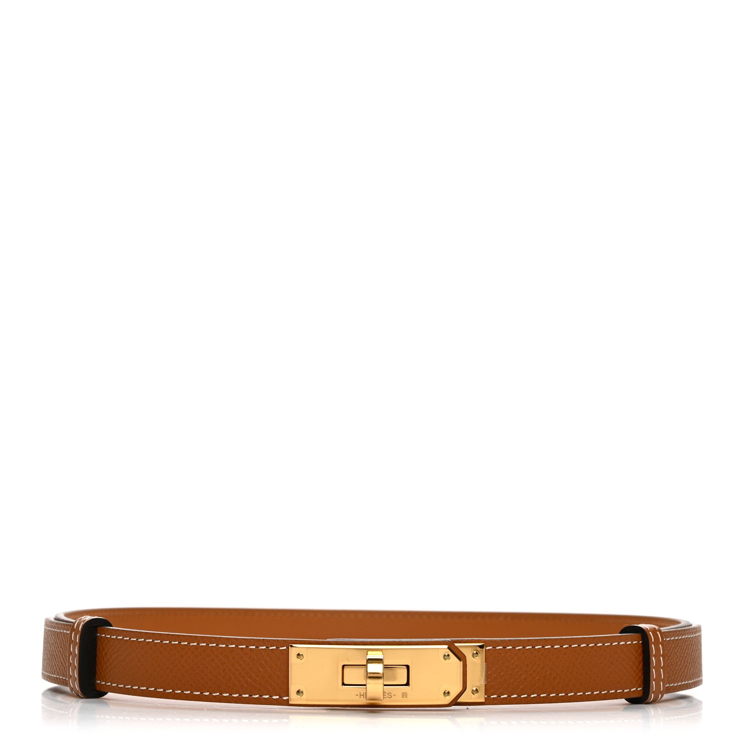 Hermes Epsom Kelly Belt Gold 1 of 4