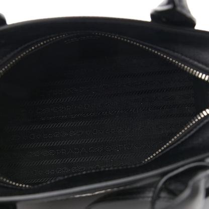 Prada Saffiano Cuir Calfskin Small Kristen Black 4 of 10