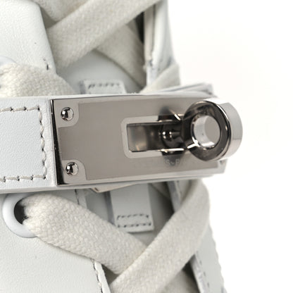 Hermes Calfskin Mens Day Sneakers 44 White 11 of 12