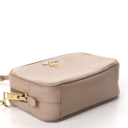 Prada Saffiano Mini Camera Crossbody Cammeo 4 of 11