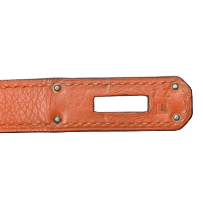 Hermes Togo Kelly Retourne 35 Orange 7 of 16
