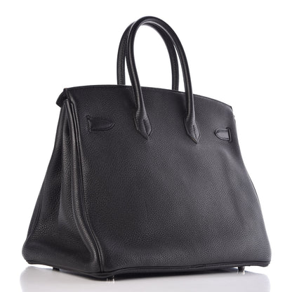 Hermes Togo Birkin 35 Black 3 of 36