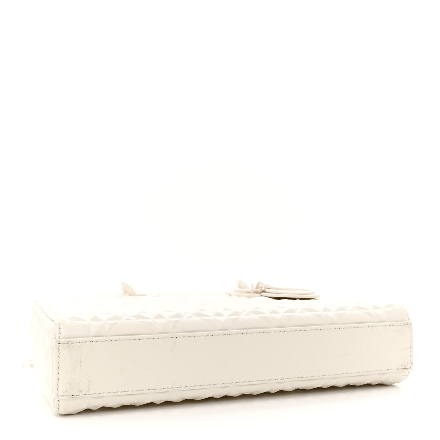 Calfskin Cannage Diamond Medium Lady D-Joy Latte