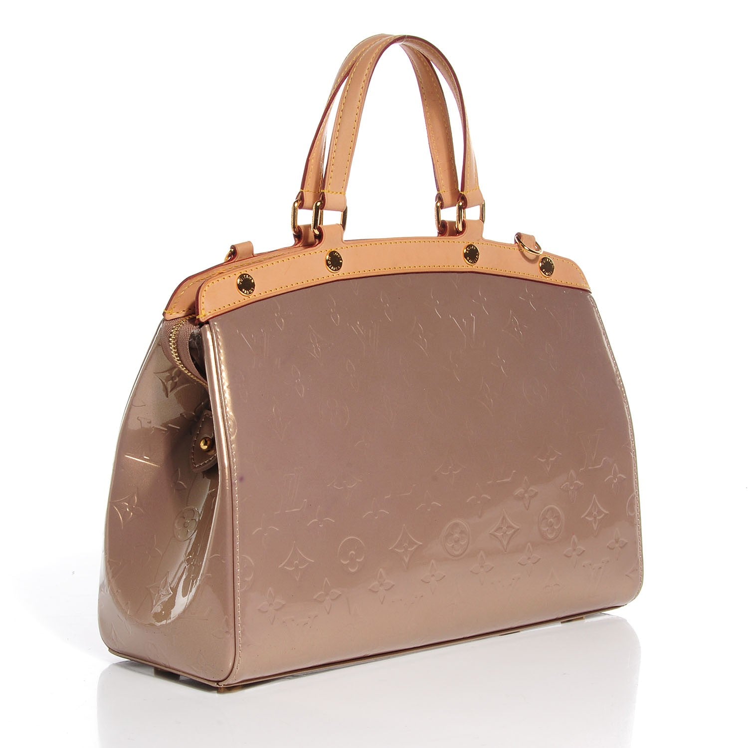 Louis Vuitton Vernis Brea MM Beige Poudre 3 of 7