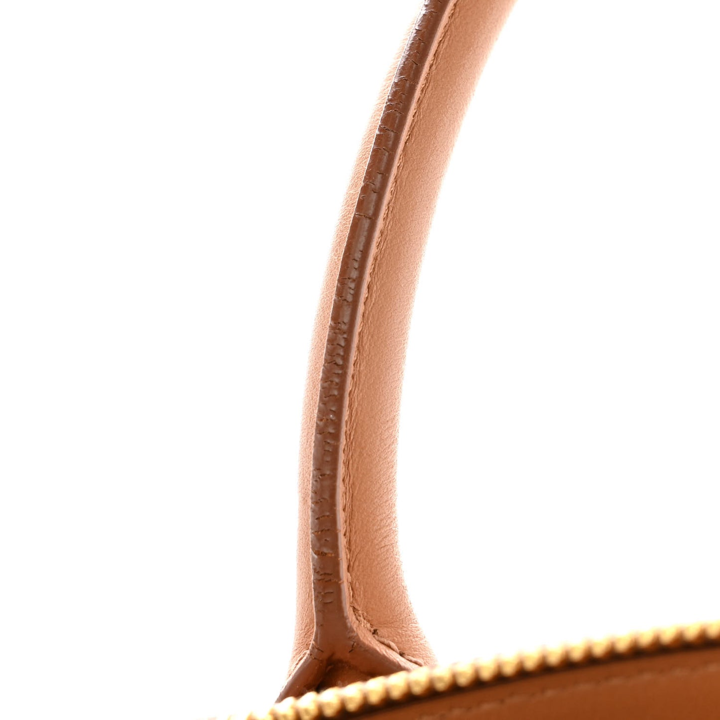 Raffia City Calfskin Whipstitch Medium Paradigme Bag Naturale Caramel