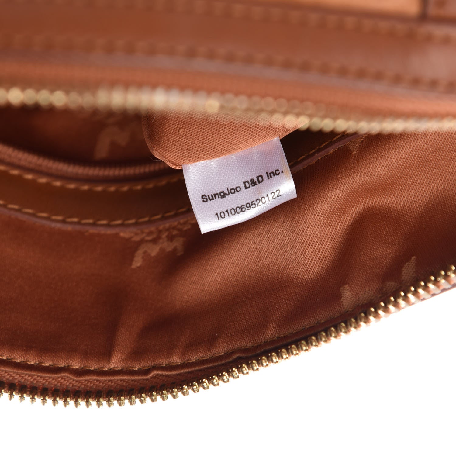 MCM Visetos Boston Bag Cognac 9 of 11
