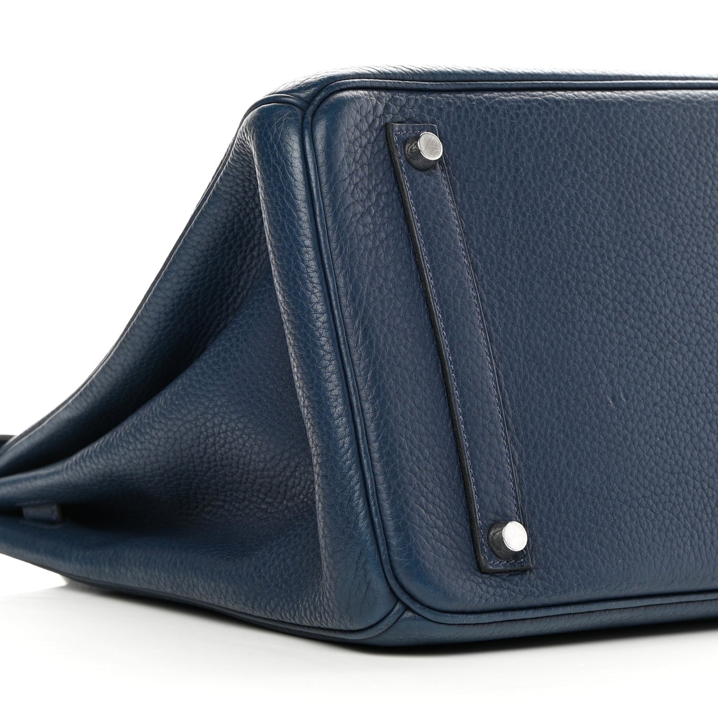 Taurillon Clemence Birkin 35 Bleu Brighton