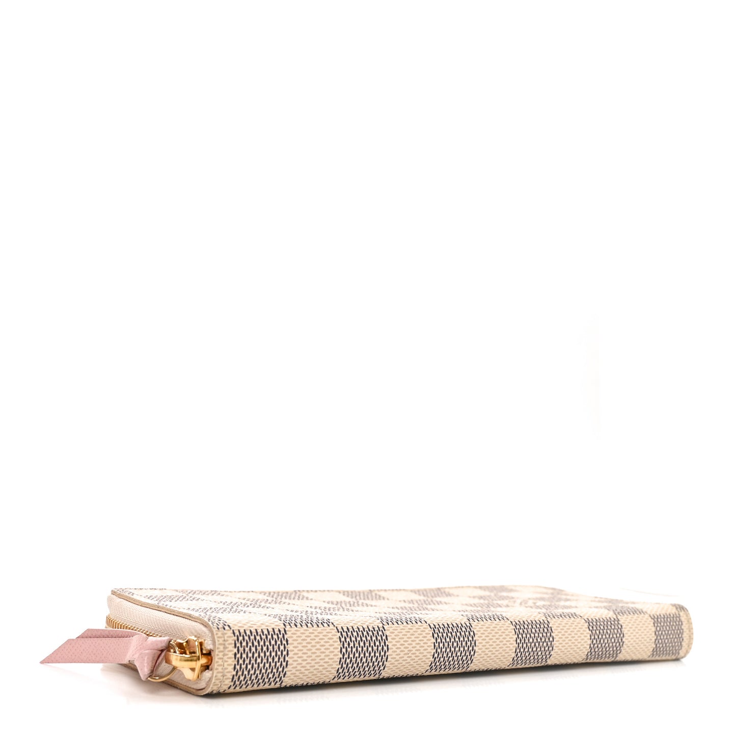 Damier Azur Clemence Wallet Rose Ballerine