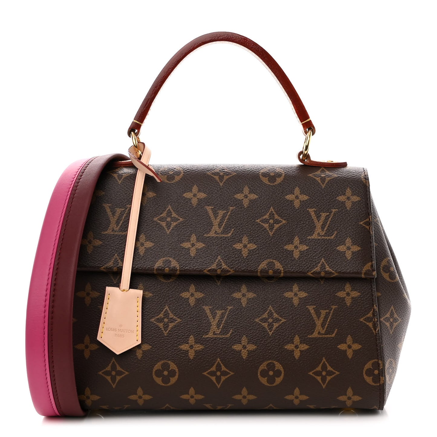 Monogram Cluny BB Bordeaux Fuchsia