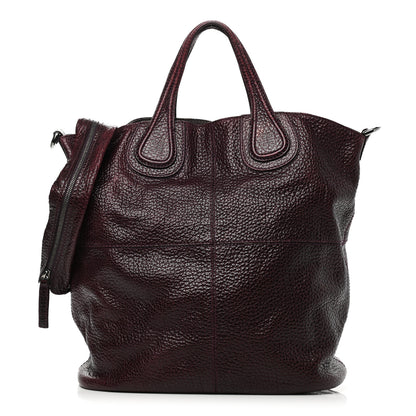 Givenchy Glazed Pebbled Calfskin North South Nightingale Purple 1 of 18