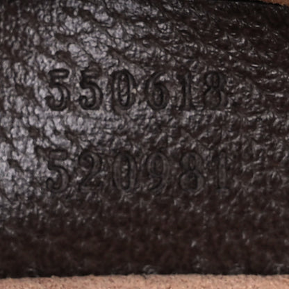 Gucci GG Supreme Monogram Web Mini Ophidia Round Shoulder Bag Brown 7 of 12