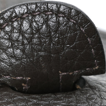 Hermes Taurillon Clemence Evelyne III PM Chocolate 6 of 9