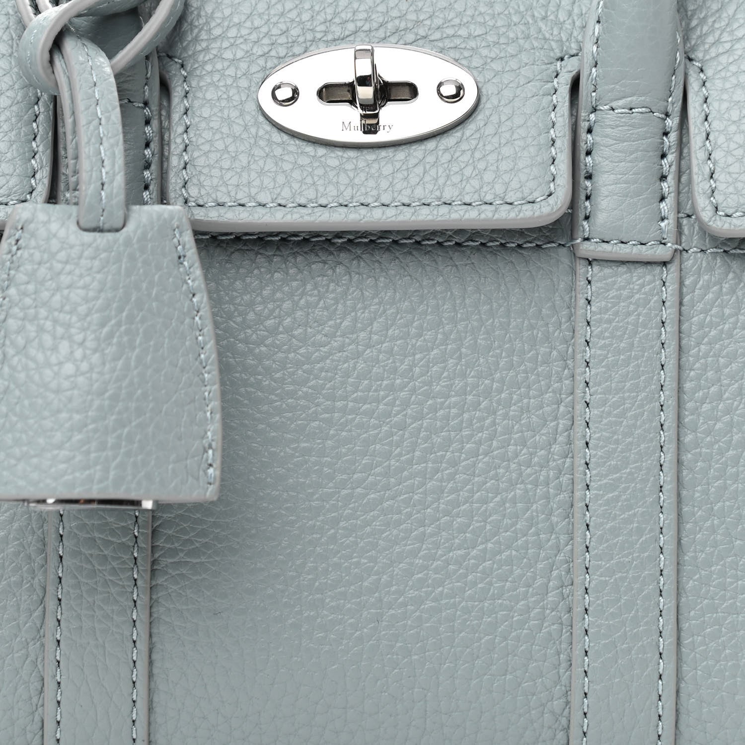 Mulberry Small Classic Grain Mini Bayswater Cloud 8 of 10