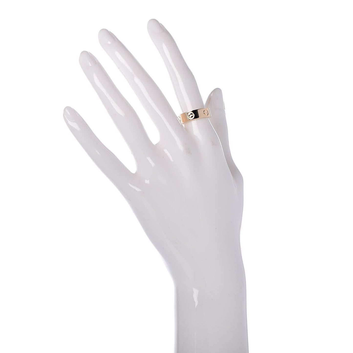 18K Yellow Gold 5.5mm LOVE Ring 52 6