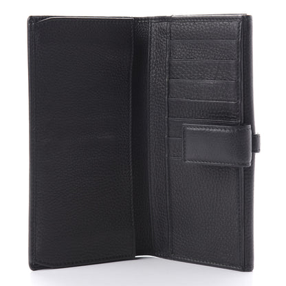 Gucci Calfskin Stirrup Continental Wallet Black 5 of 10