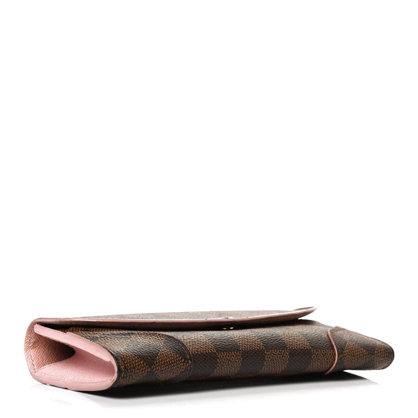 Damier Ebene Caissa Wallet Rose Ballerine