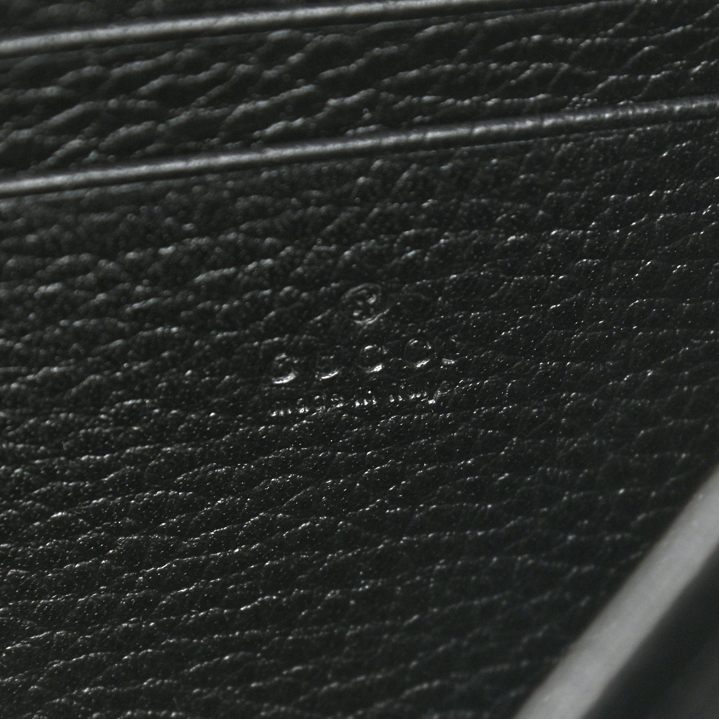 Calfskin Mini Dionysus Chain Wallet Black