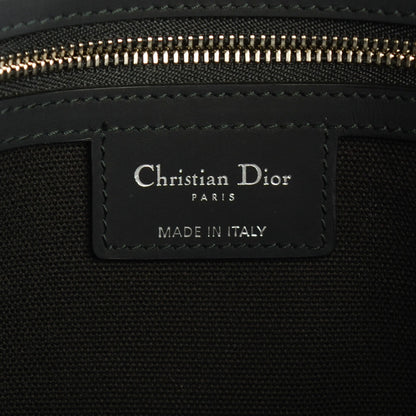 Christian Dior Coated Canvas Cannage Panarea Shopping Tote Black 6 of 7