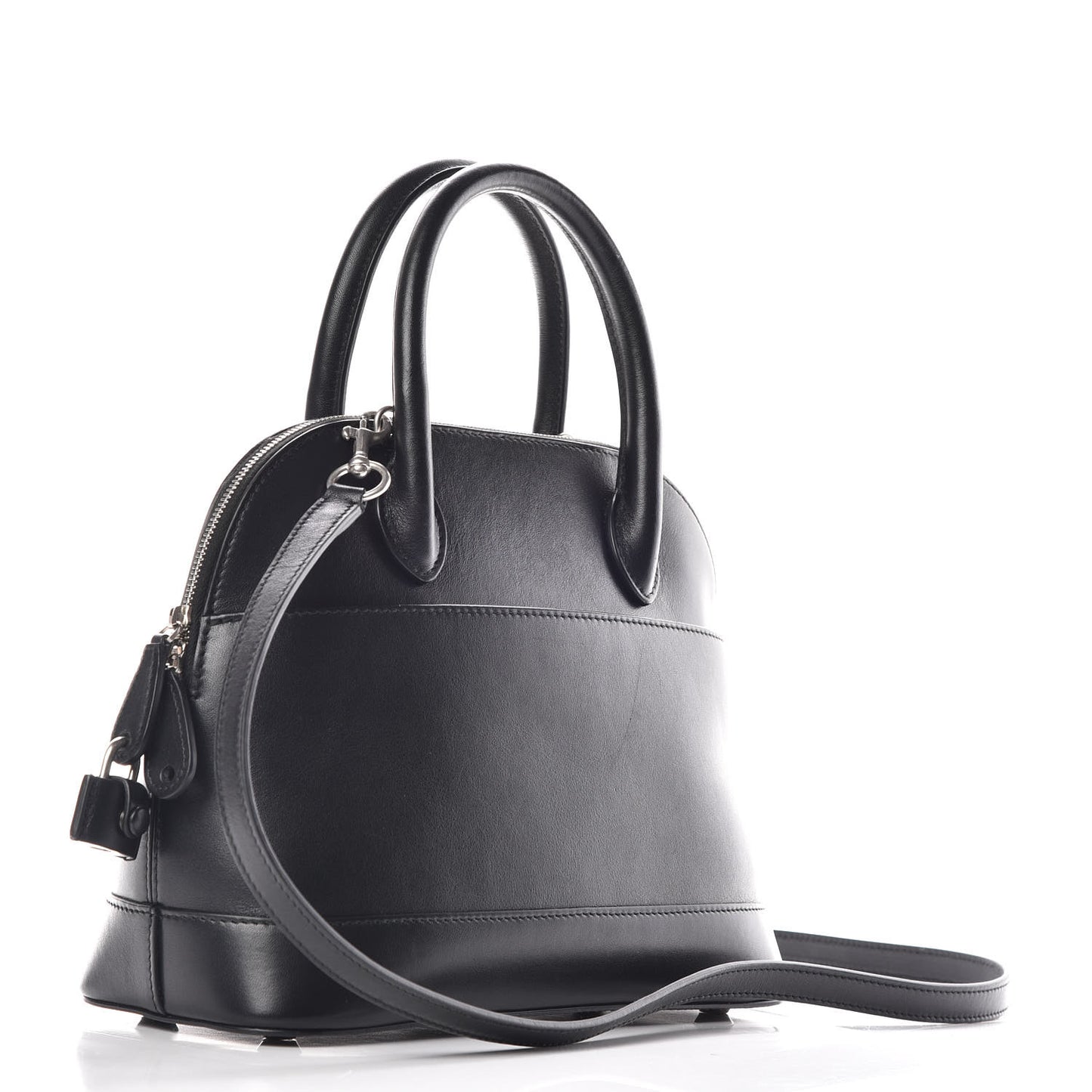 Calfskin I Love Techno S Ville Top Handle Bag Black Multicolor