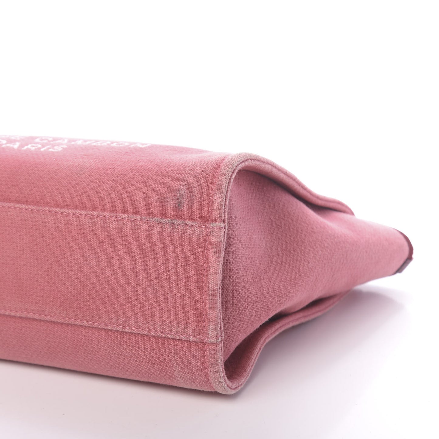 Canvas Small Deauville Tote Red