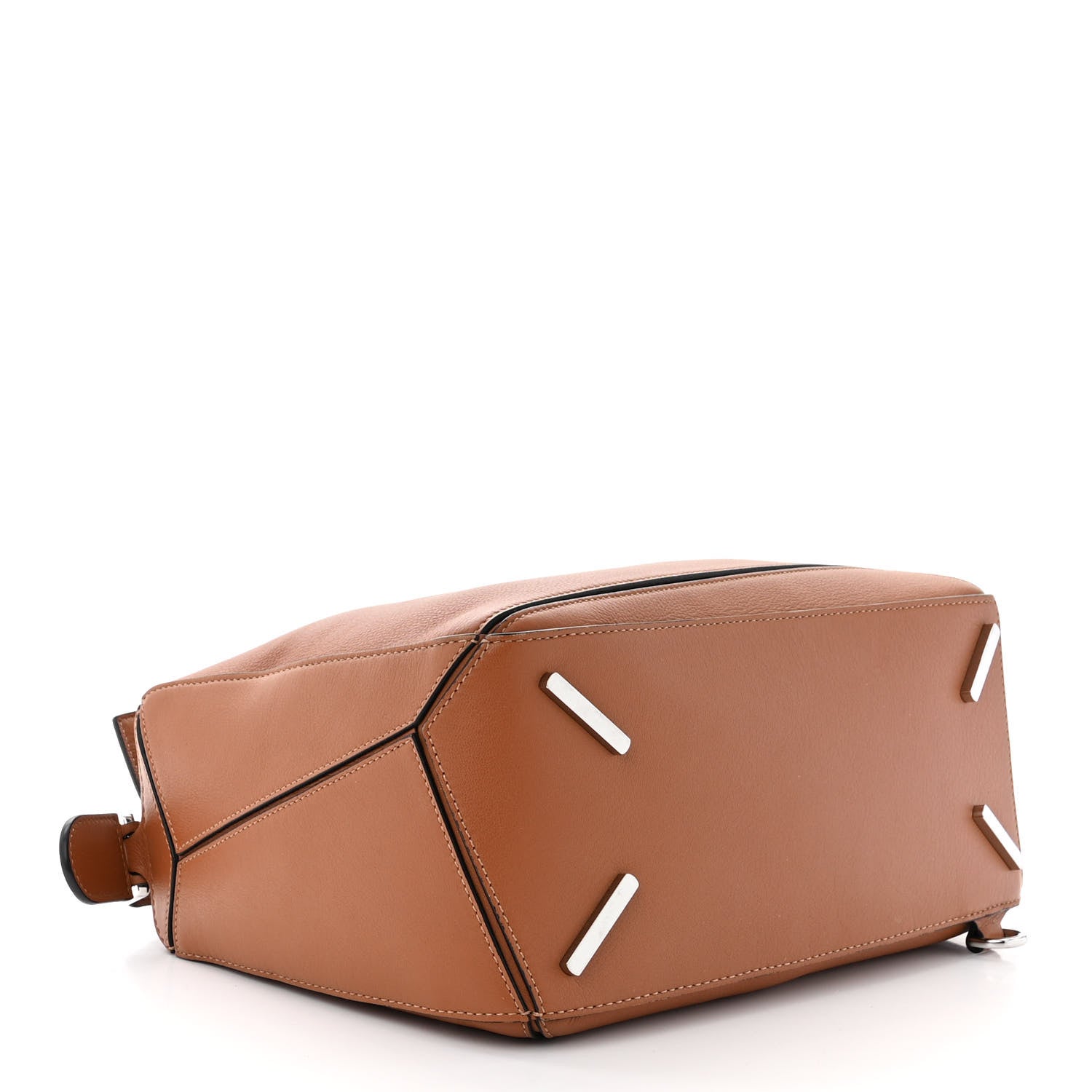 Loewe Calfskin Medium Puzzle Bag Tan 4 of 12