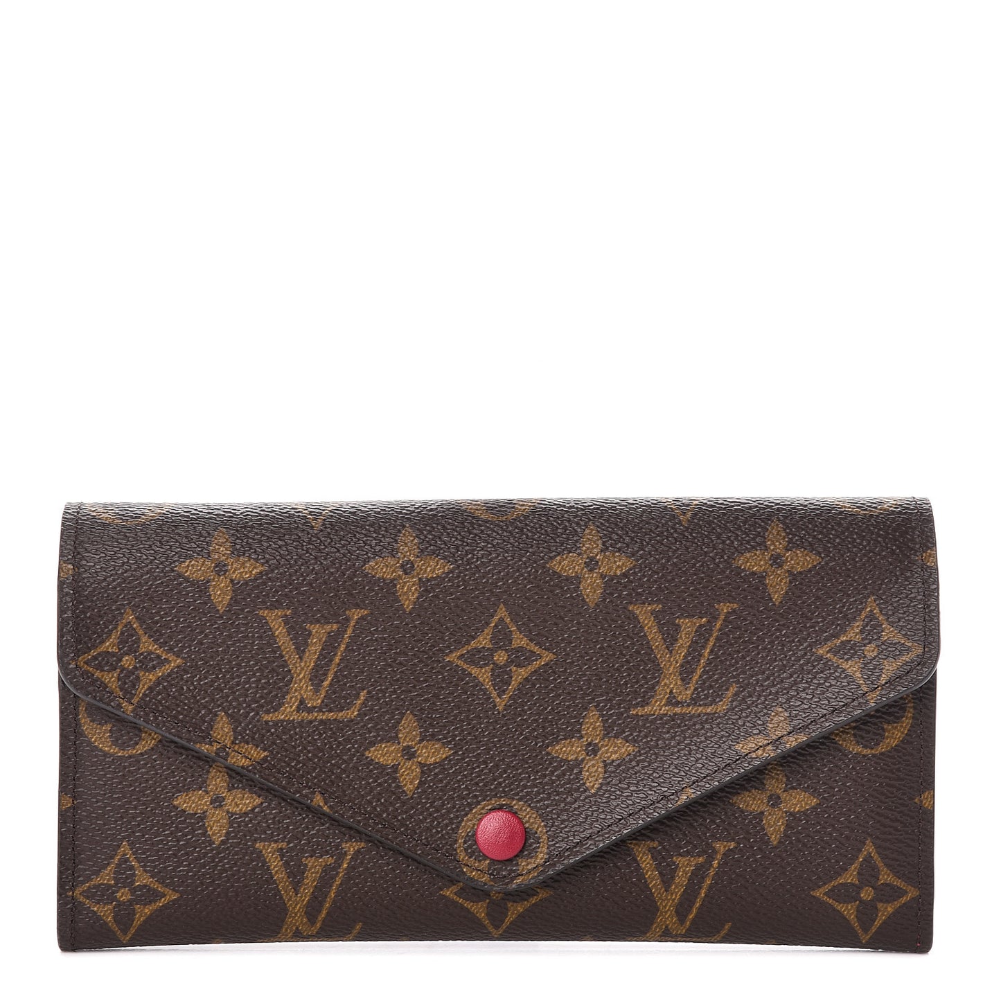 Monogram Josephine Wallet Fuchsia