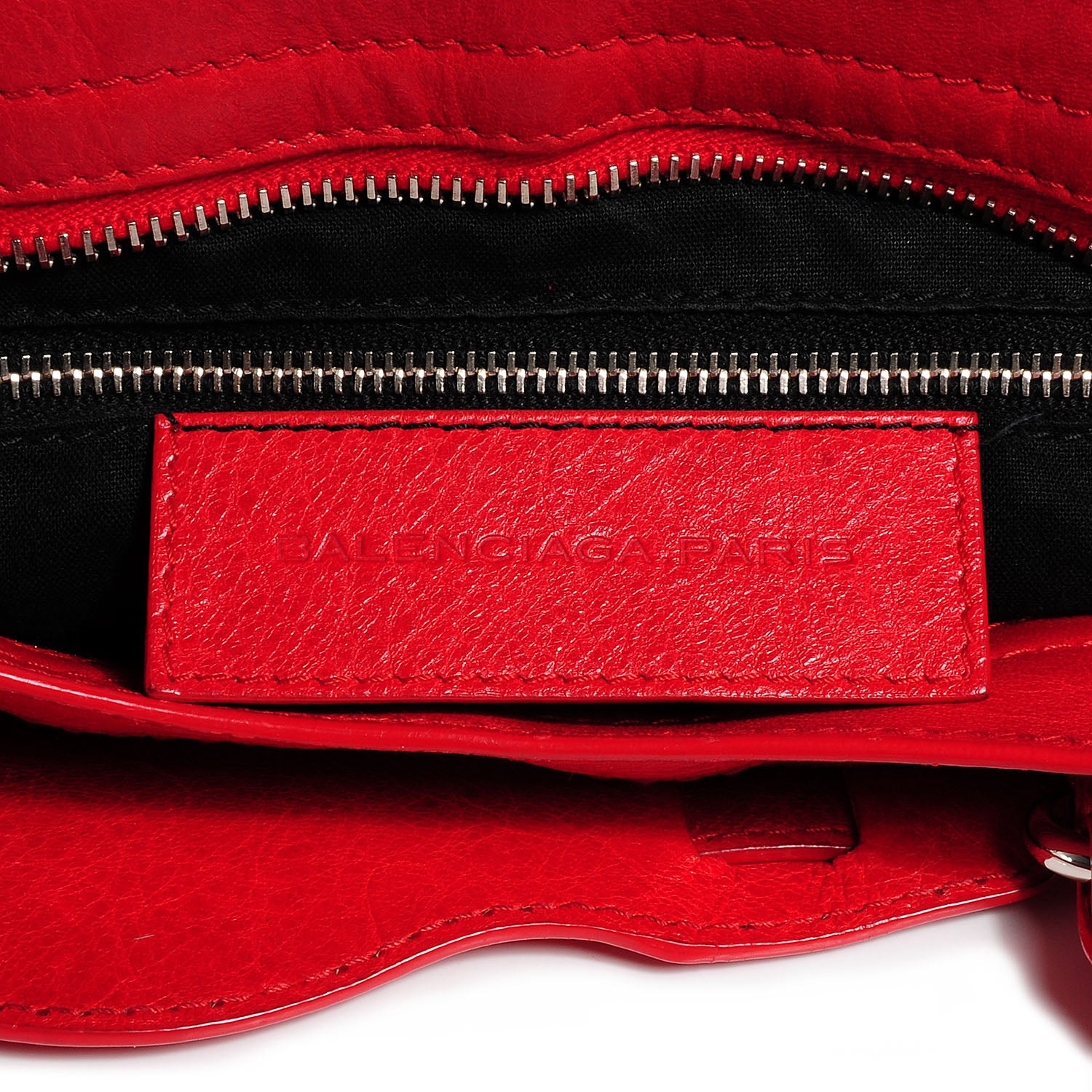 Balenciaga Agneau Giant 12 Silver Hardware City Coquelicot 7 of 13