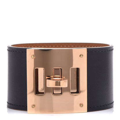 Hermes Box Kelly Dog Bracelet T3 Black 3 of 7