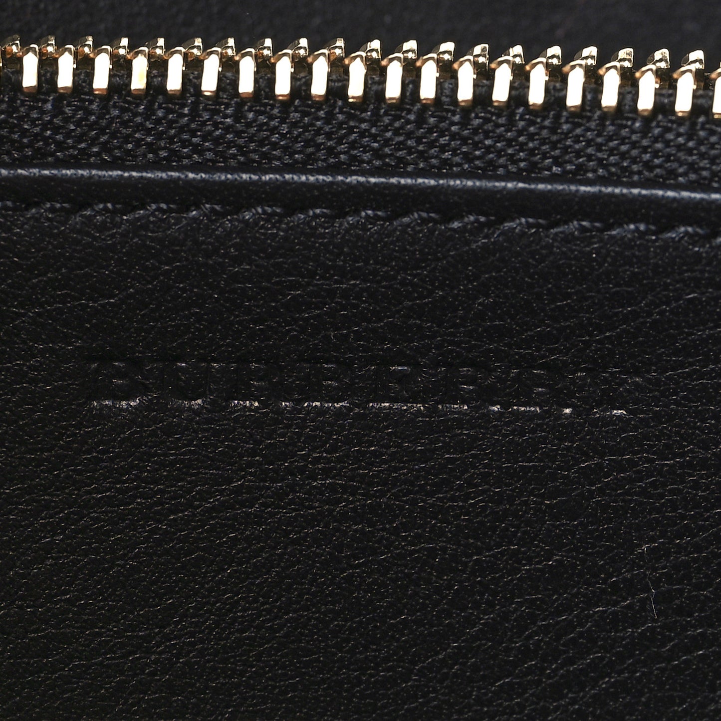 Calfskin Haymarket Check Elmore Zip Around Wallet Black