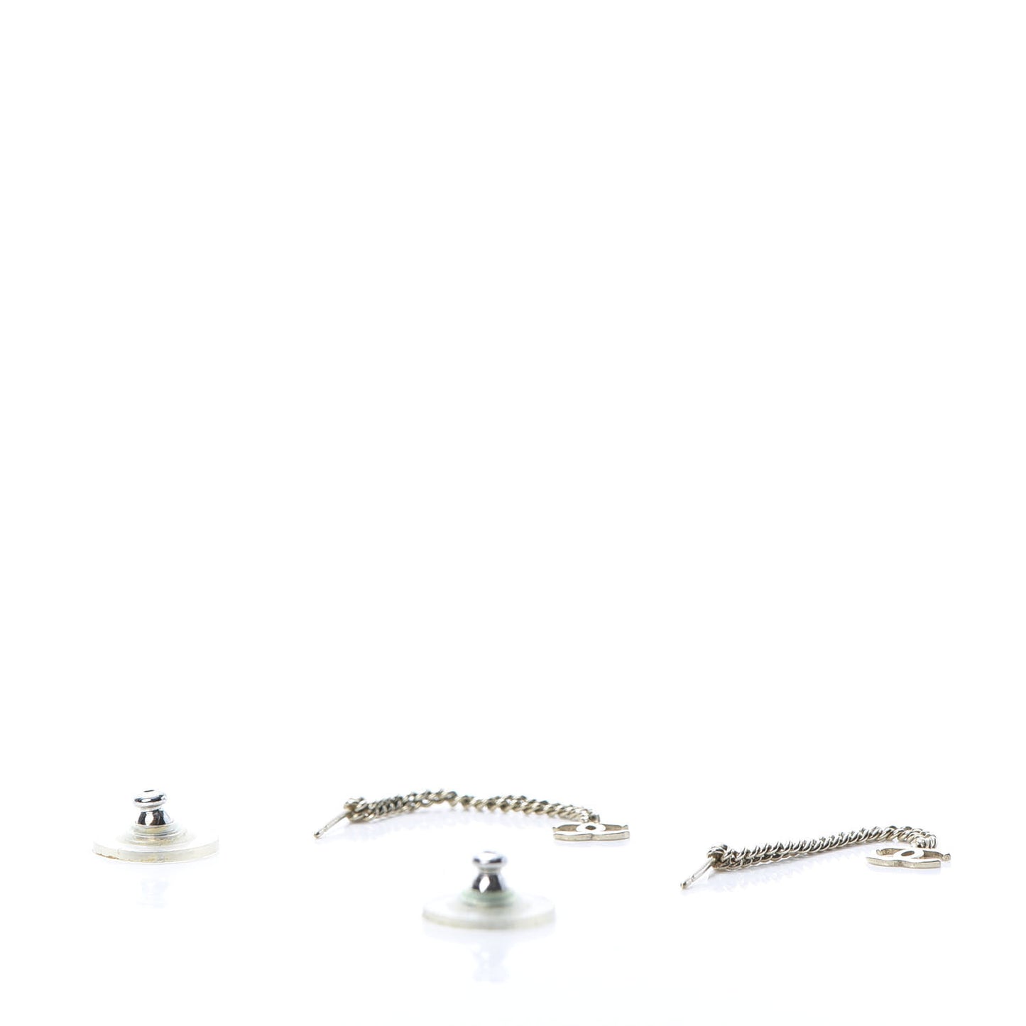 CC Long Drop Earrings Gold
