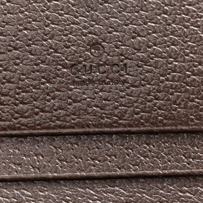 Gucci GG Supreme Monogram Web Ophidia Card Case Beige New Acero 6 of 10