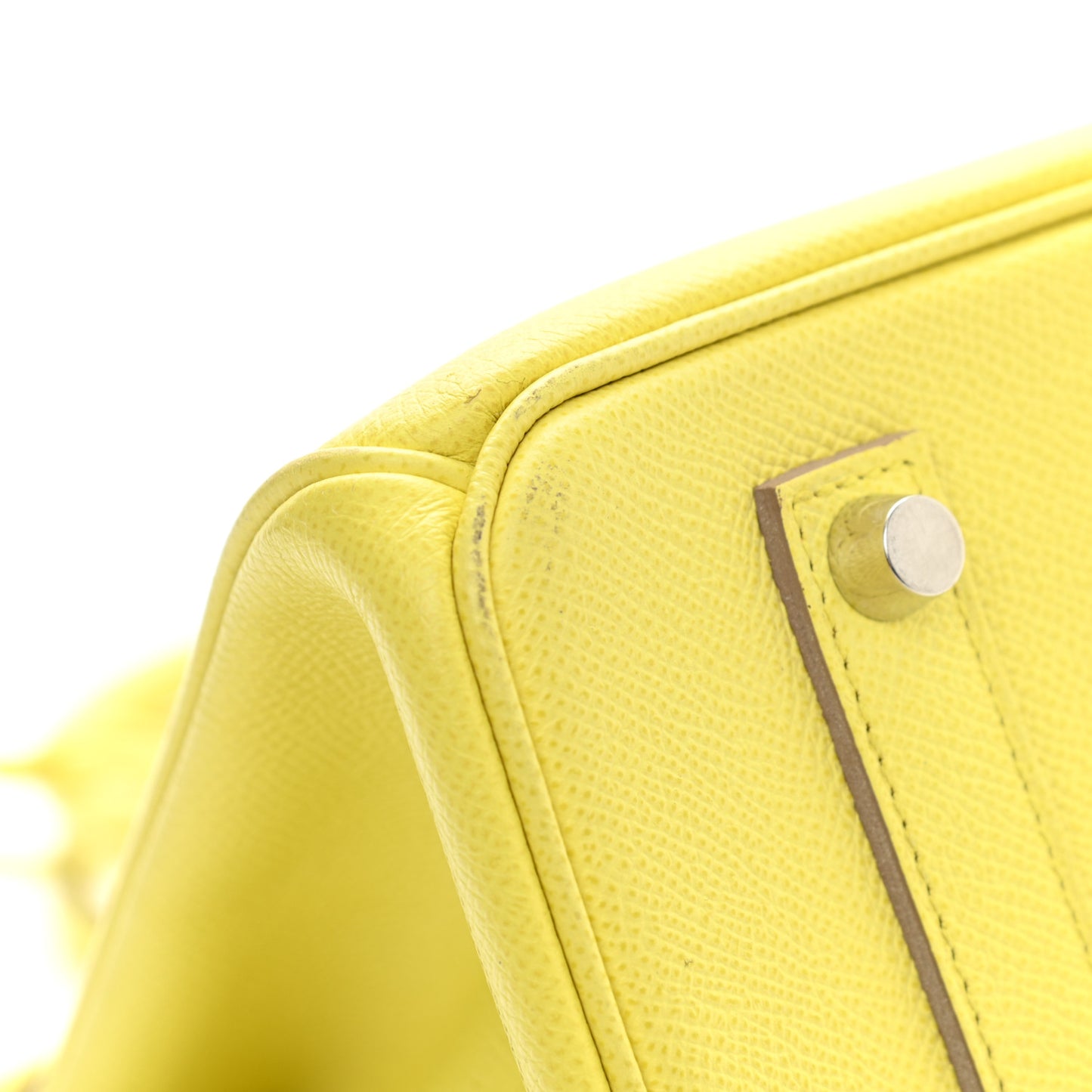 Epsom Birkin 35 Lime