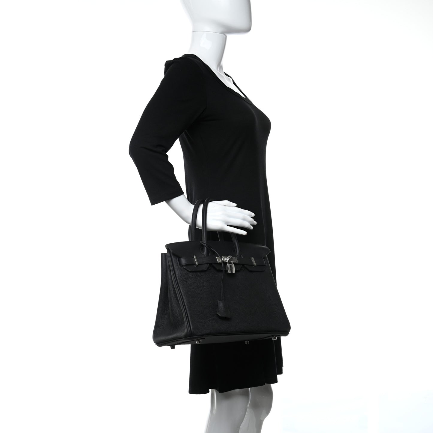 Togo Swift Canvas 3 in 1 Birkin 30 Black