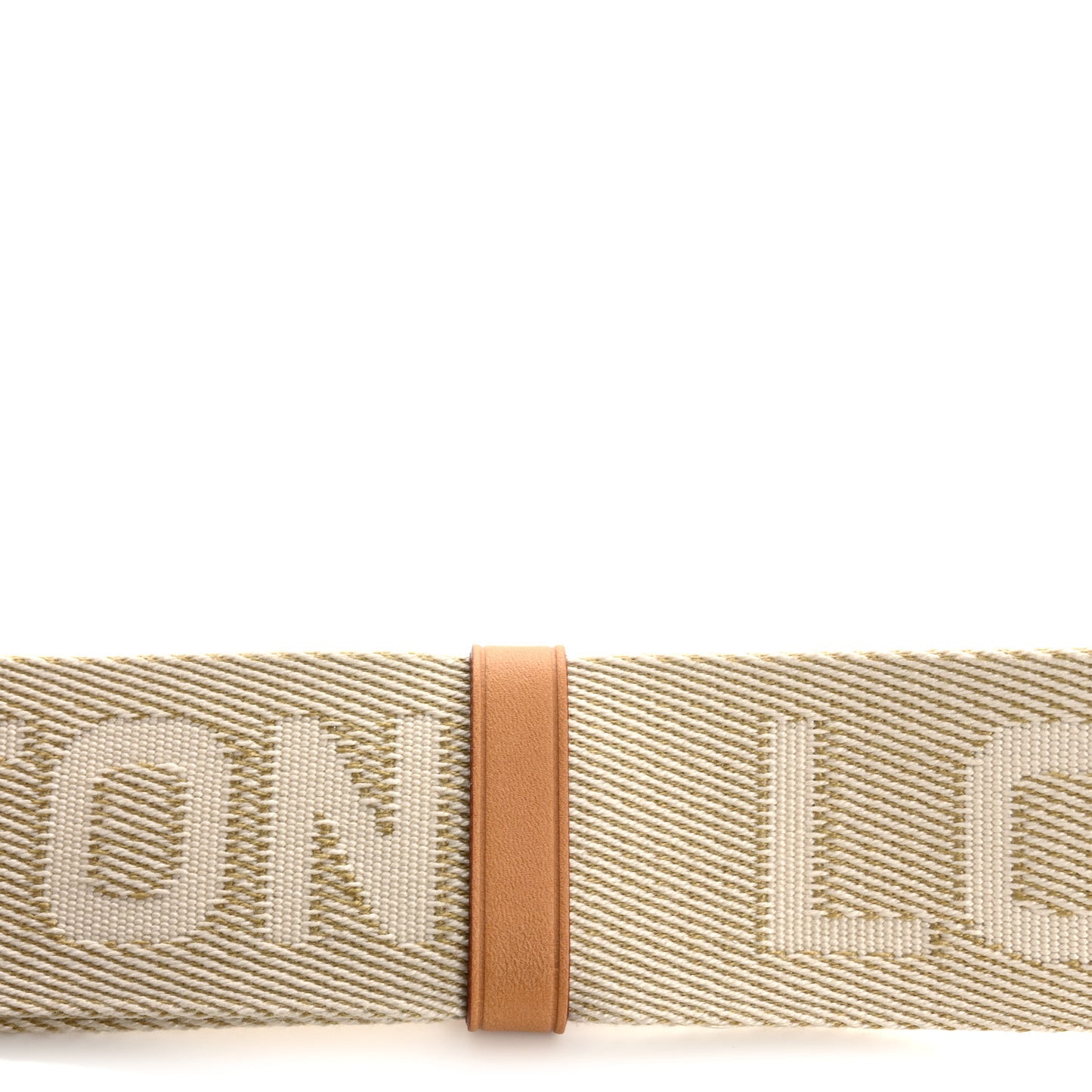 Nylon Coussin Shoulder Strap Beige
