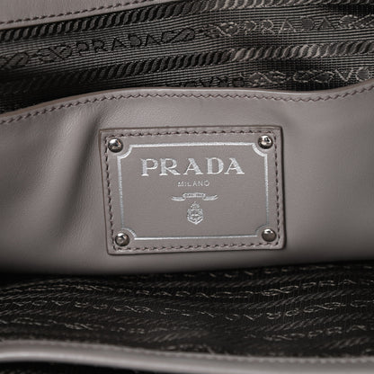 Prada Soft Calf Shopping Tote Argilla 6 of 13