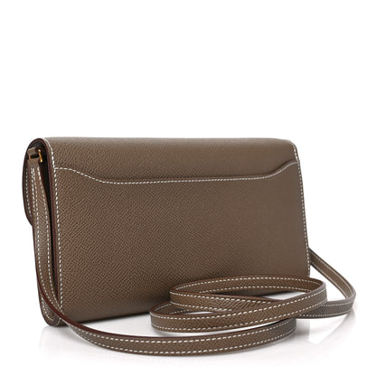 Hermes Epsom Constance Long To Go Wallet Etoupe 3 of 9