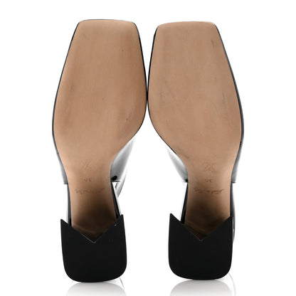 Louis Vuitton Patent Calfskin Shake Slingback Pumps 36 Black 5 of 8
