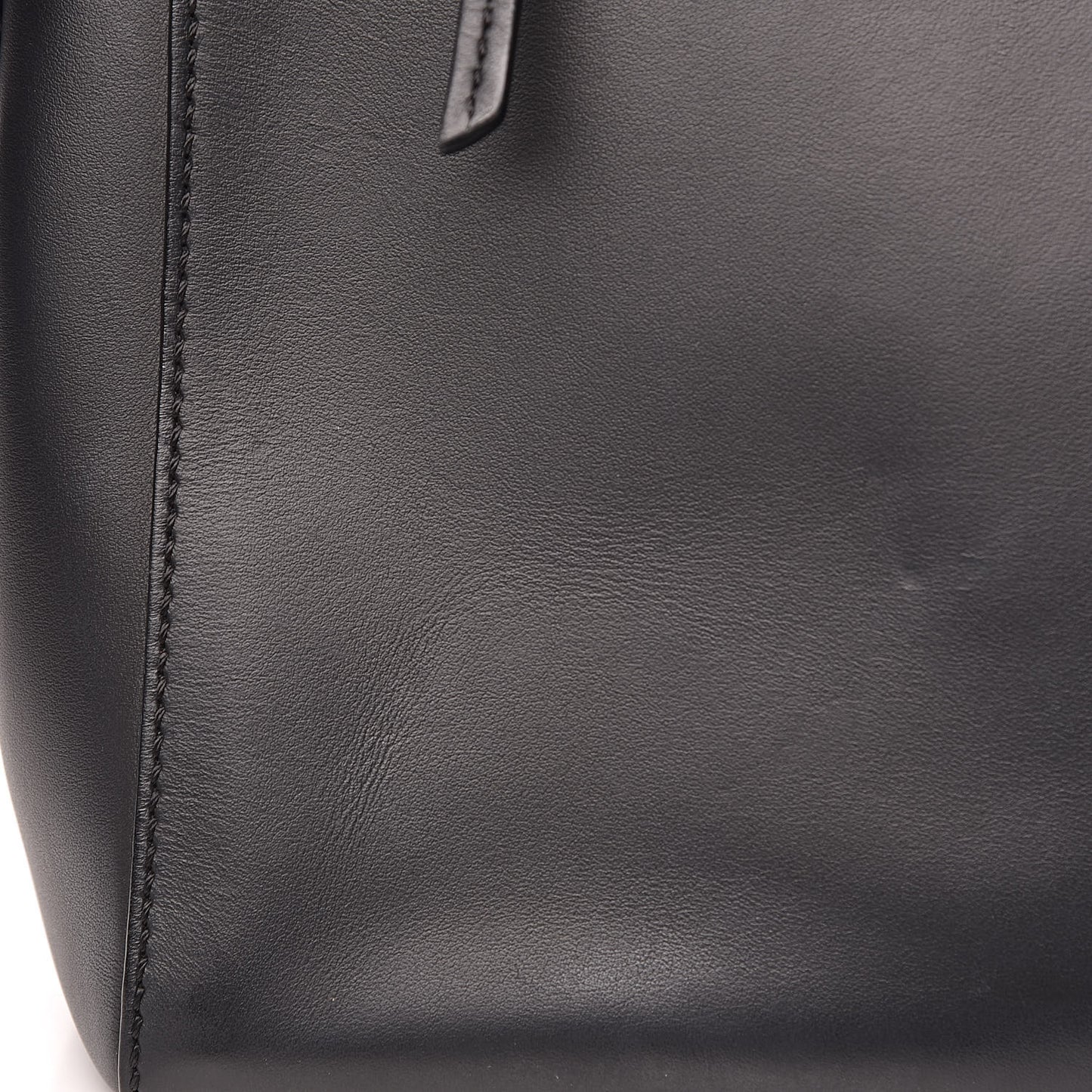 Vitello Baltico Dolce Shiny Nappa Lace Up DotCom Satchel Black Blue
