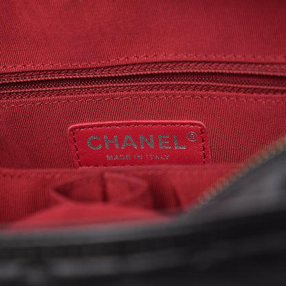 Chanel Aged Calfskin Quilted Medium Gabrielle Hobo Black 7 of 11