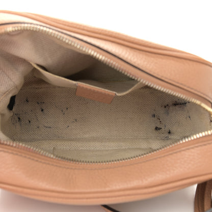 Gucci Pebbled Calfskin Small Soho Disco Bag Camelia 5 of 13