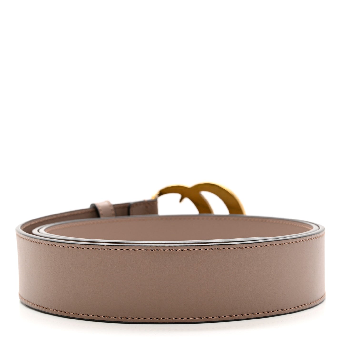 Calfskin Double G 40mm 120 48 Belt Porcelain Rose