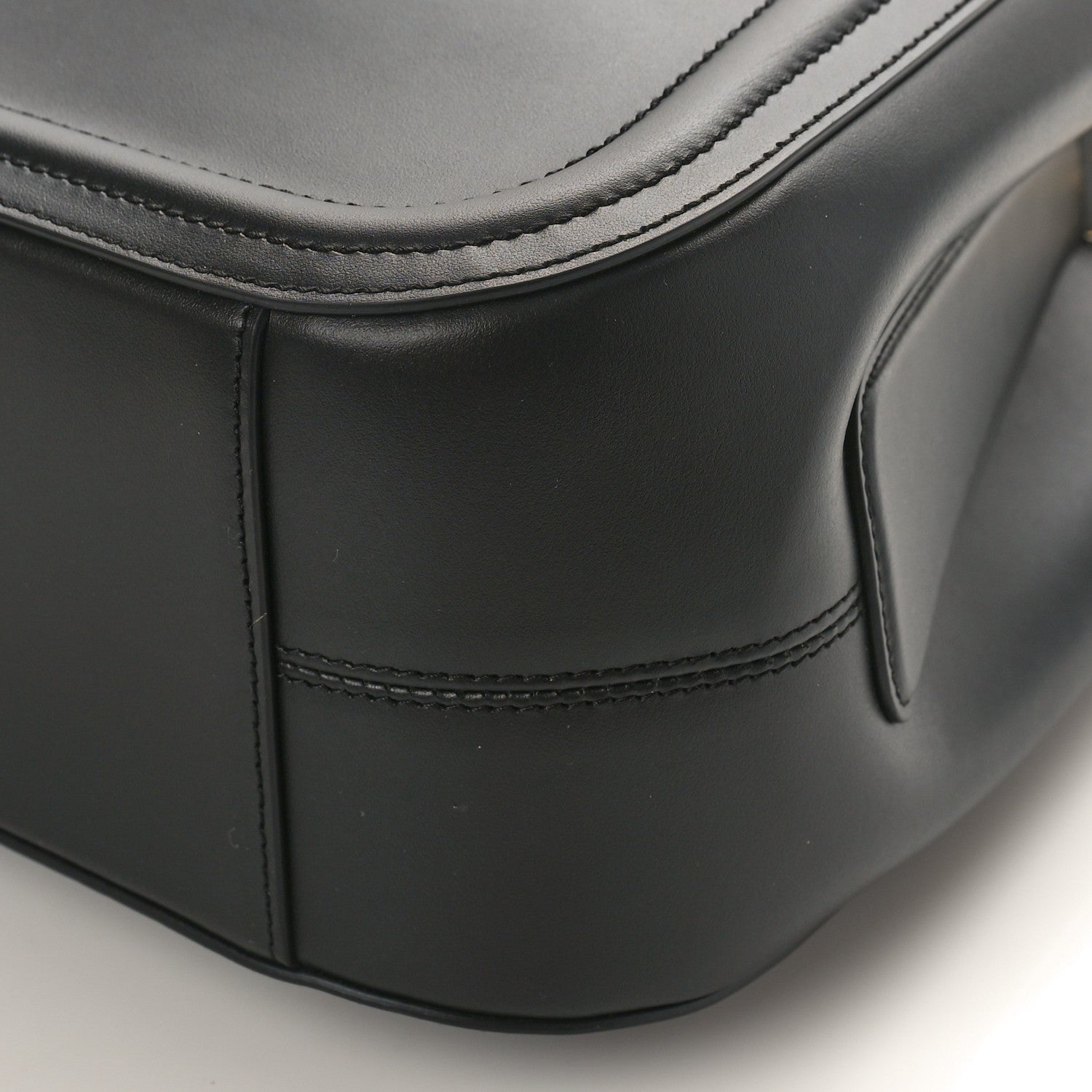 Dolce & Gabbana Smooth Calfskin Small DG Amore Satchel Bag Black 8 of 8