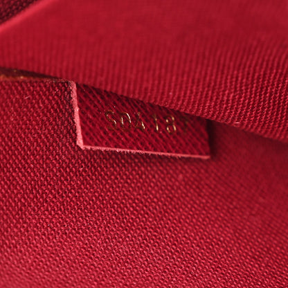 Louis Vuitton Monogram Pochette Felicie Chain Wallet Fuchsia 10 of 14