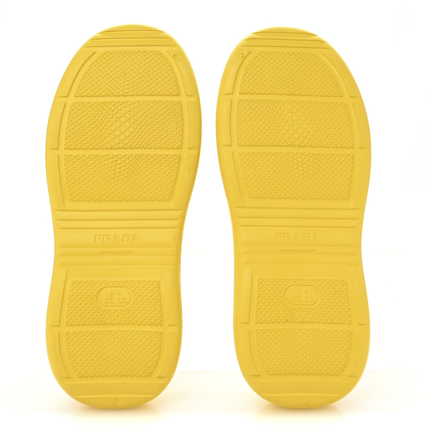Soft Mellow Rubber Triangle Logo Embossed Mens Mules 41 Sole