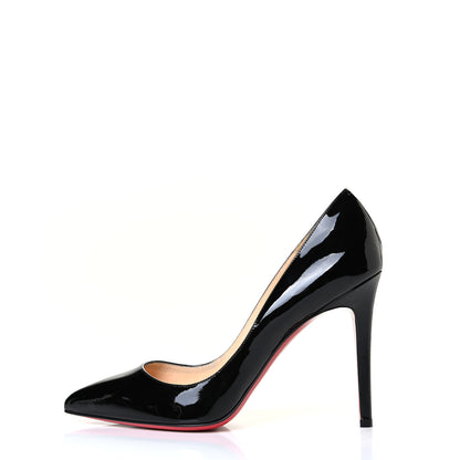 Christian Louboutin Patent Pigalle 100 Pumps 39 Black 1 of 7