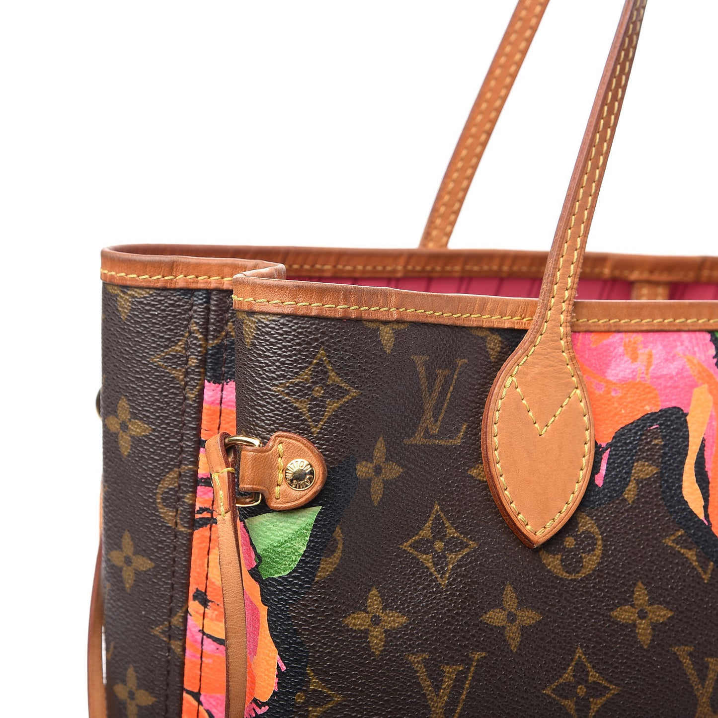 Monogram Roses Neverfull MM