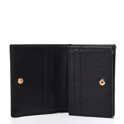 Gucci Calfskin Web Ophidia Card Case Black 6 of 11