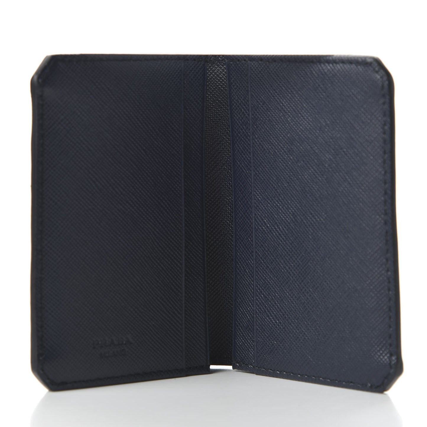 Saffiano Corner Card Holder Baltico