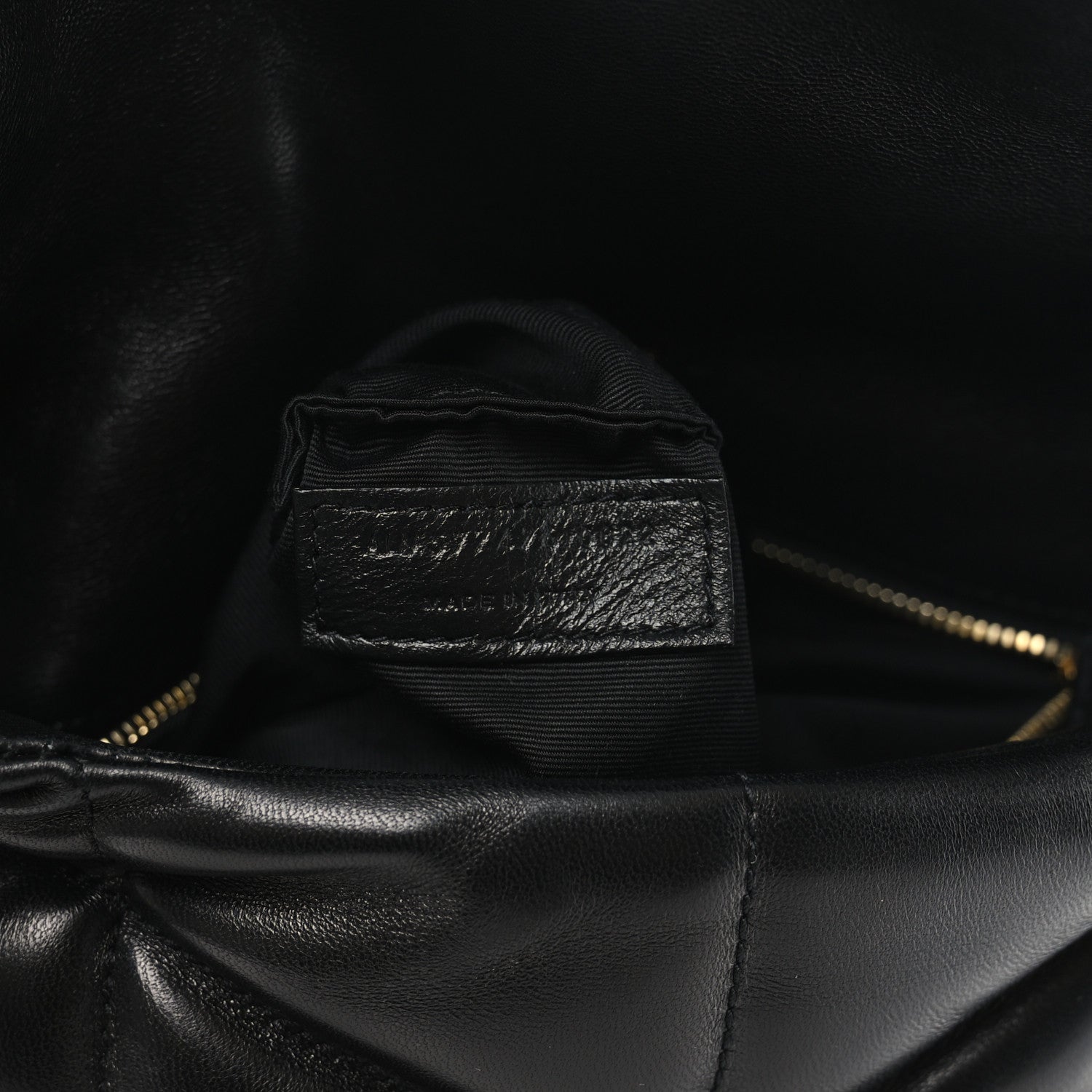 Saint Laurent Lambskin Quilted Small Loulou Puffer Monogram Chain Satchel Black 6 of 11